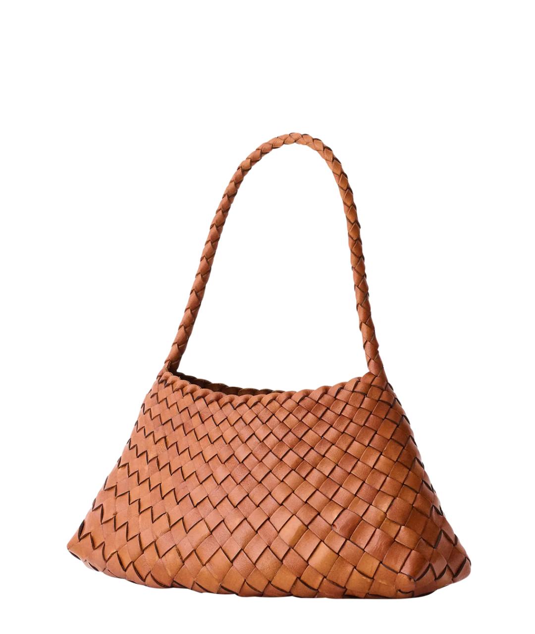 Dragon Diffusion Коричневая кожаная сумка через плечо, фото 2