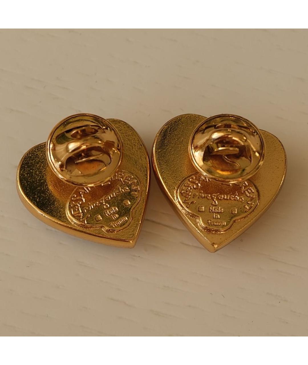 SAINT LAURENT Мульти позолоченная булавка / брошь, фото 6