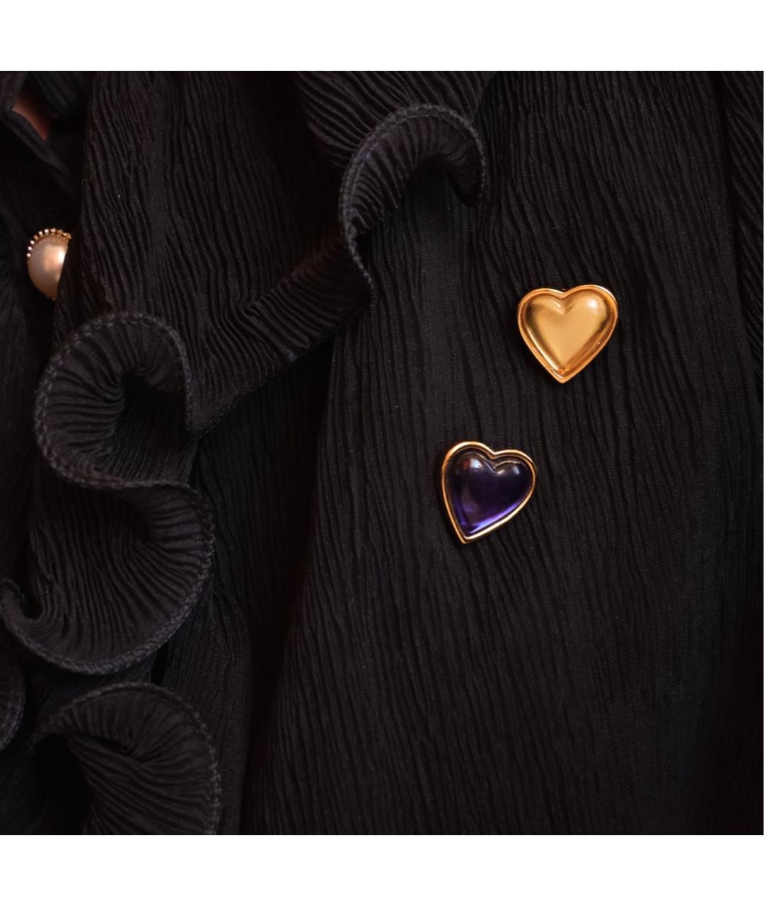 SAINT LAURENT Мульти позолоченная булавка / брошь, фото 7