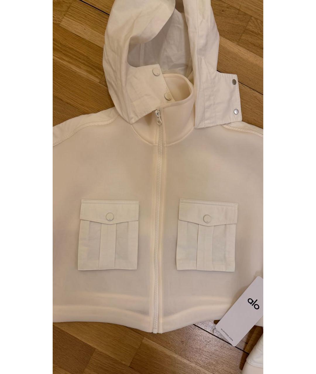 ALO YOGA Белая куртка, фото 2