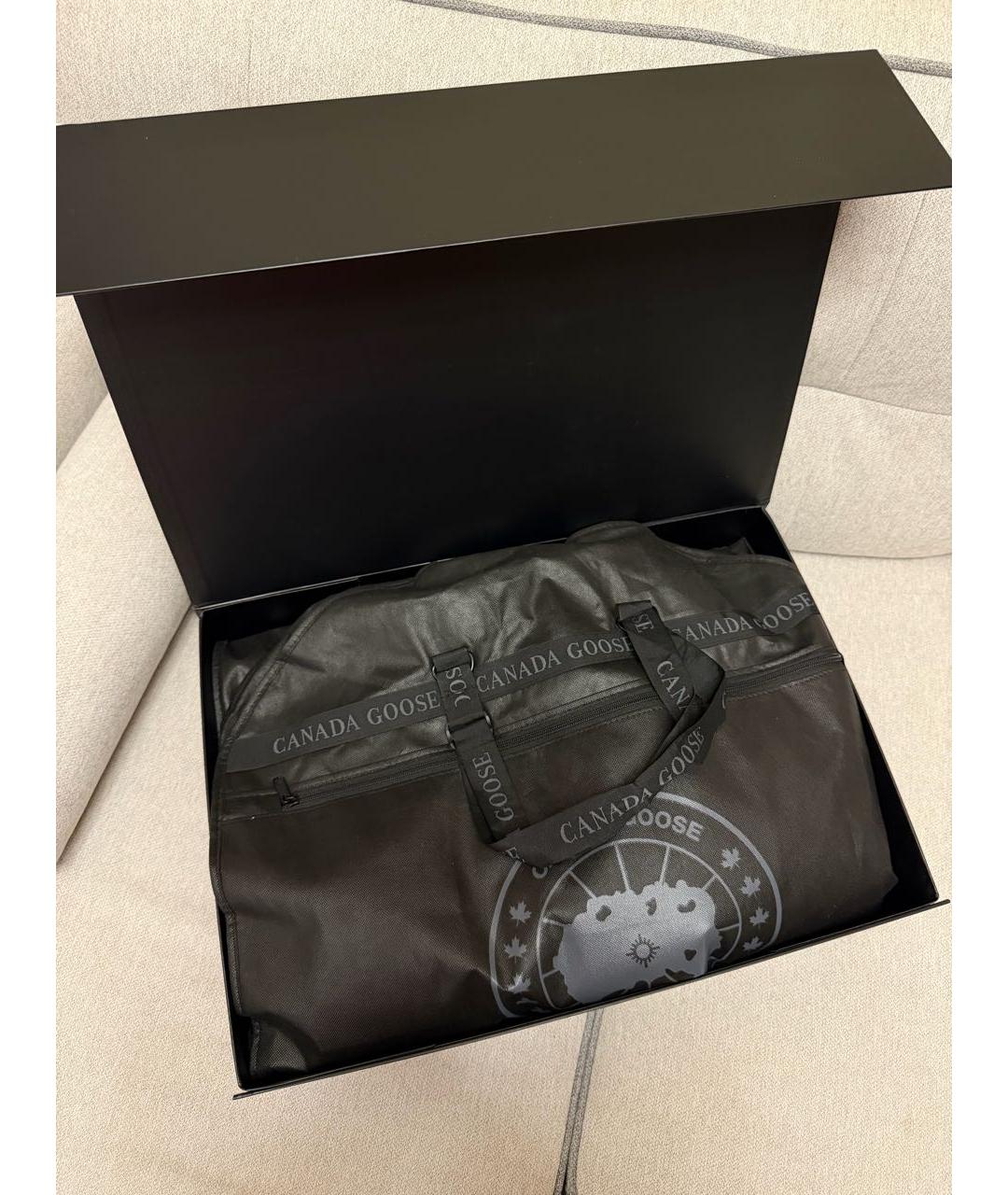 CANADA GOOSE Серая полиэстеровая парка, фото 7