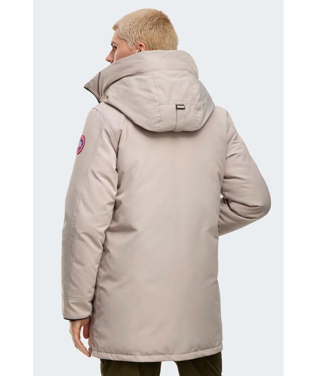 CANADA GOOSE Серая полиэстеровая парка, фото 2