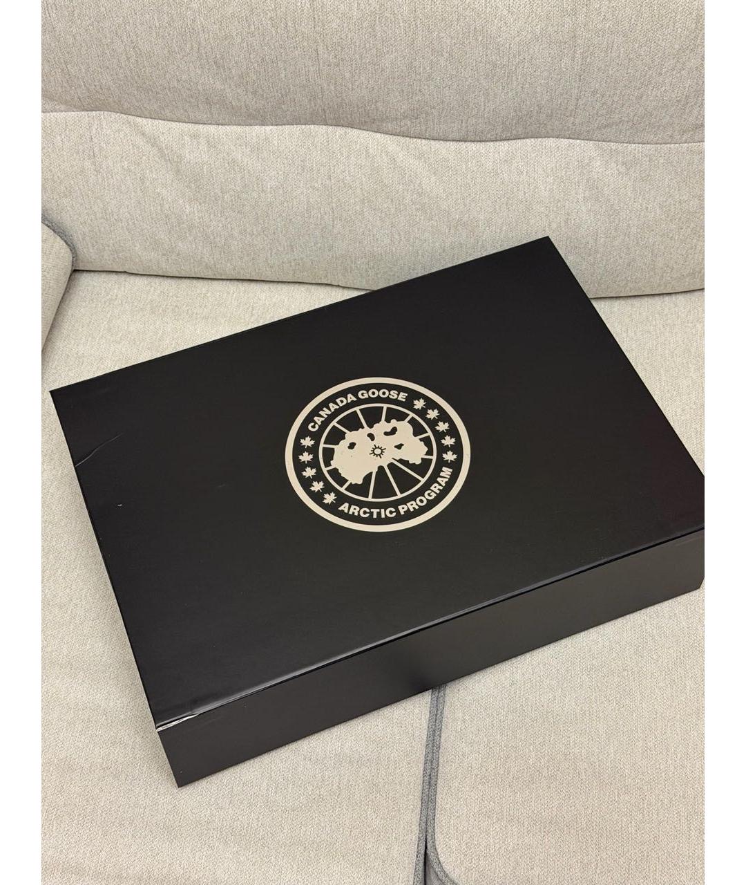 CANADA GOOSE Серая полиэстеровая парка, фото 8