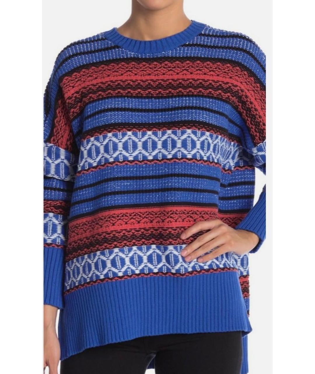 BCBG MAXAZRIA Мульти хлопковый джемпер / свитер, фото 8