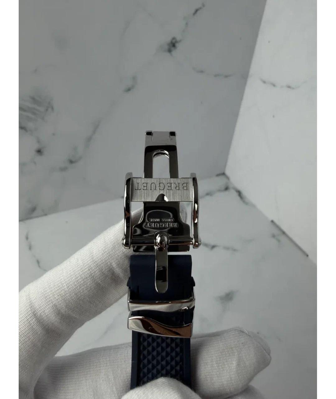 Breguet Синие металлические часы, фото 6