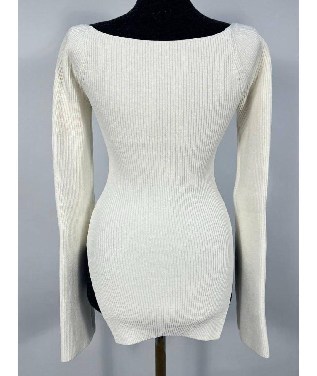 KHAITE Белый вискозный джемпер / свитер, фото 2