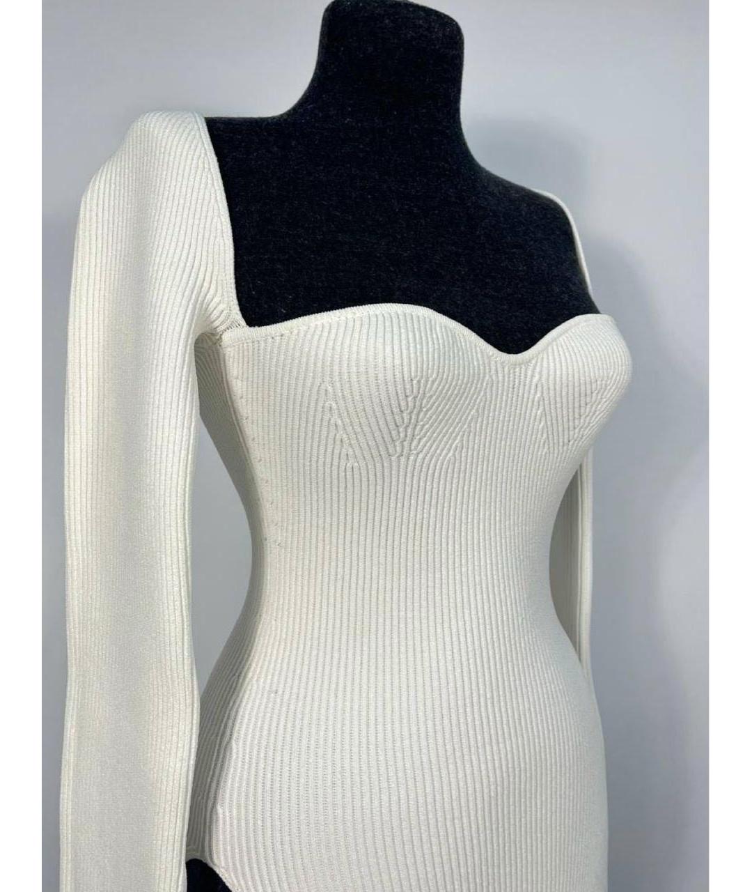 KHAITE Белый вискозный джемпер / свитер, фото 3