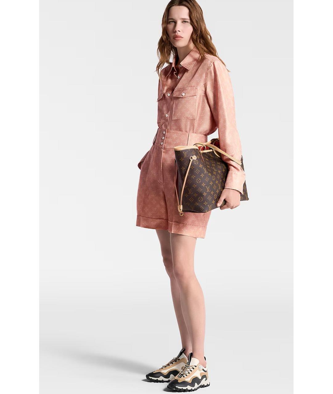 LOUIS VUITTON Коричневая сумка тоут, фото 4