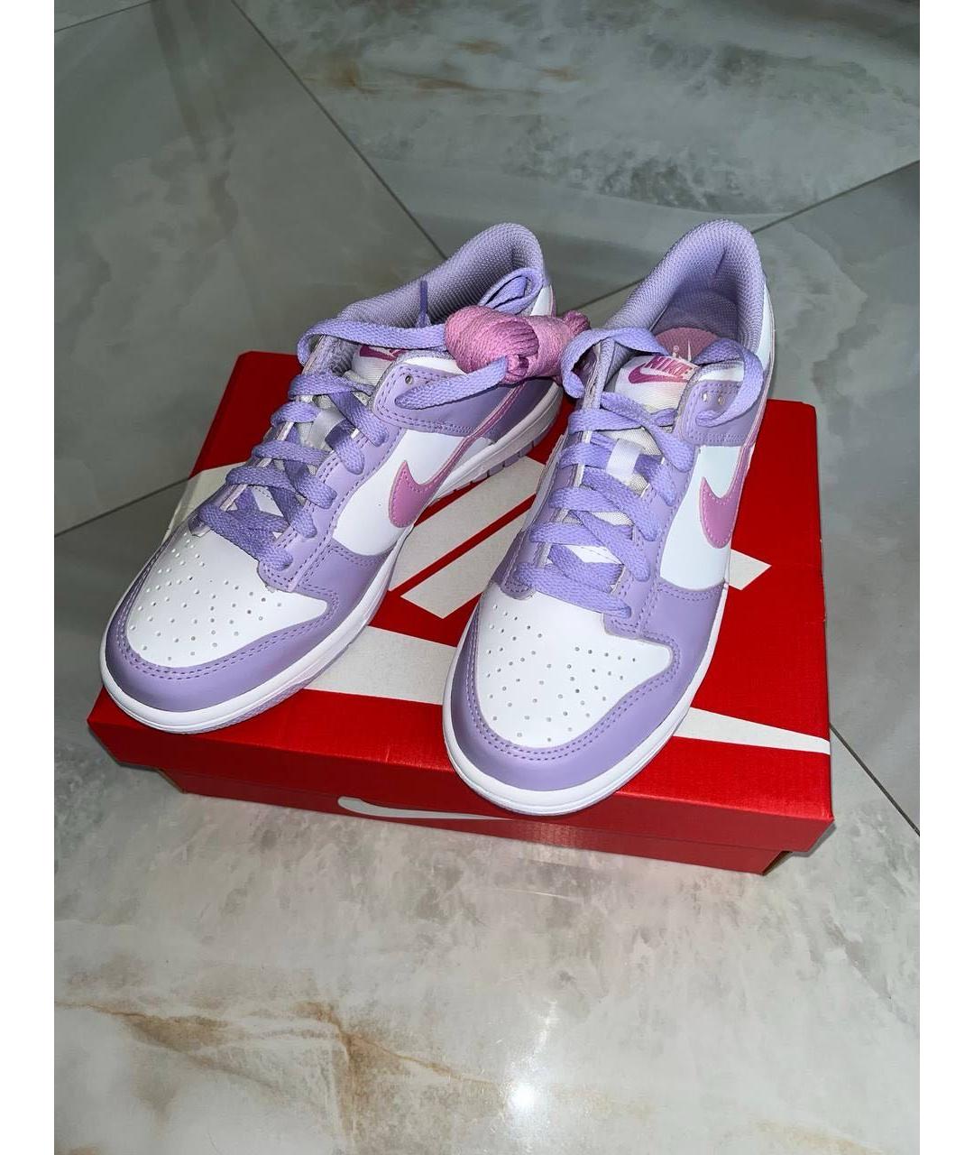 NIKE Кожаные кроссовки, фото 5