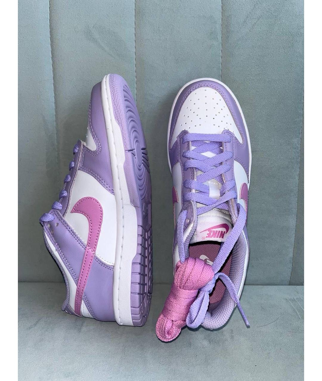 NIKE Кожаные кроссовки, фото 3