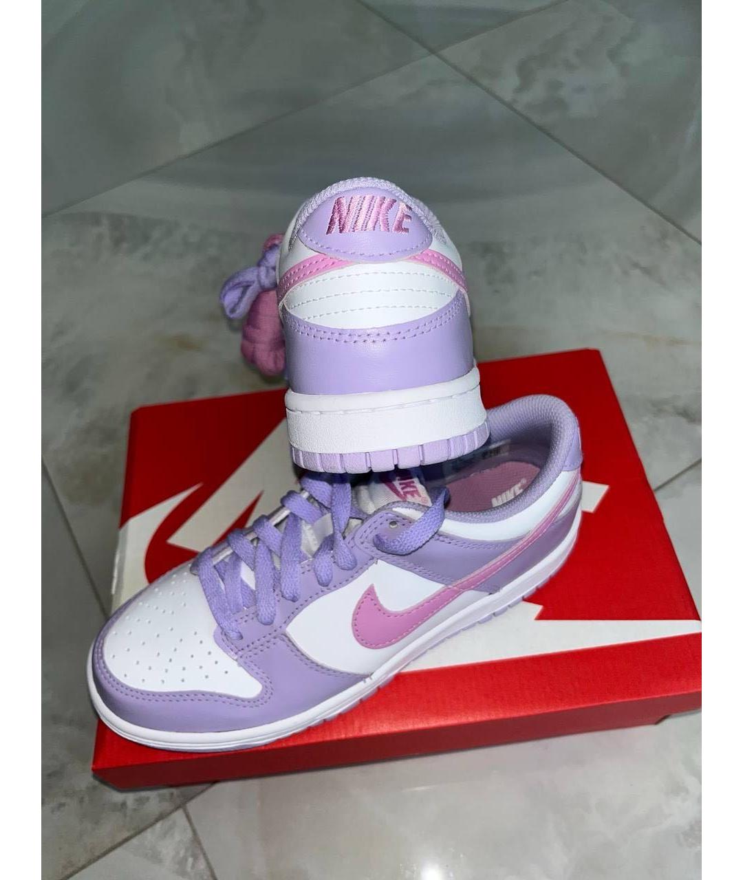 NIKE Кожаные кроссовки, фото 4