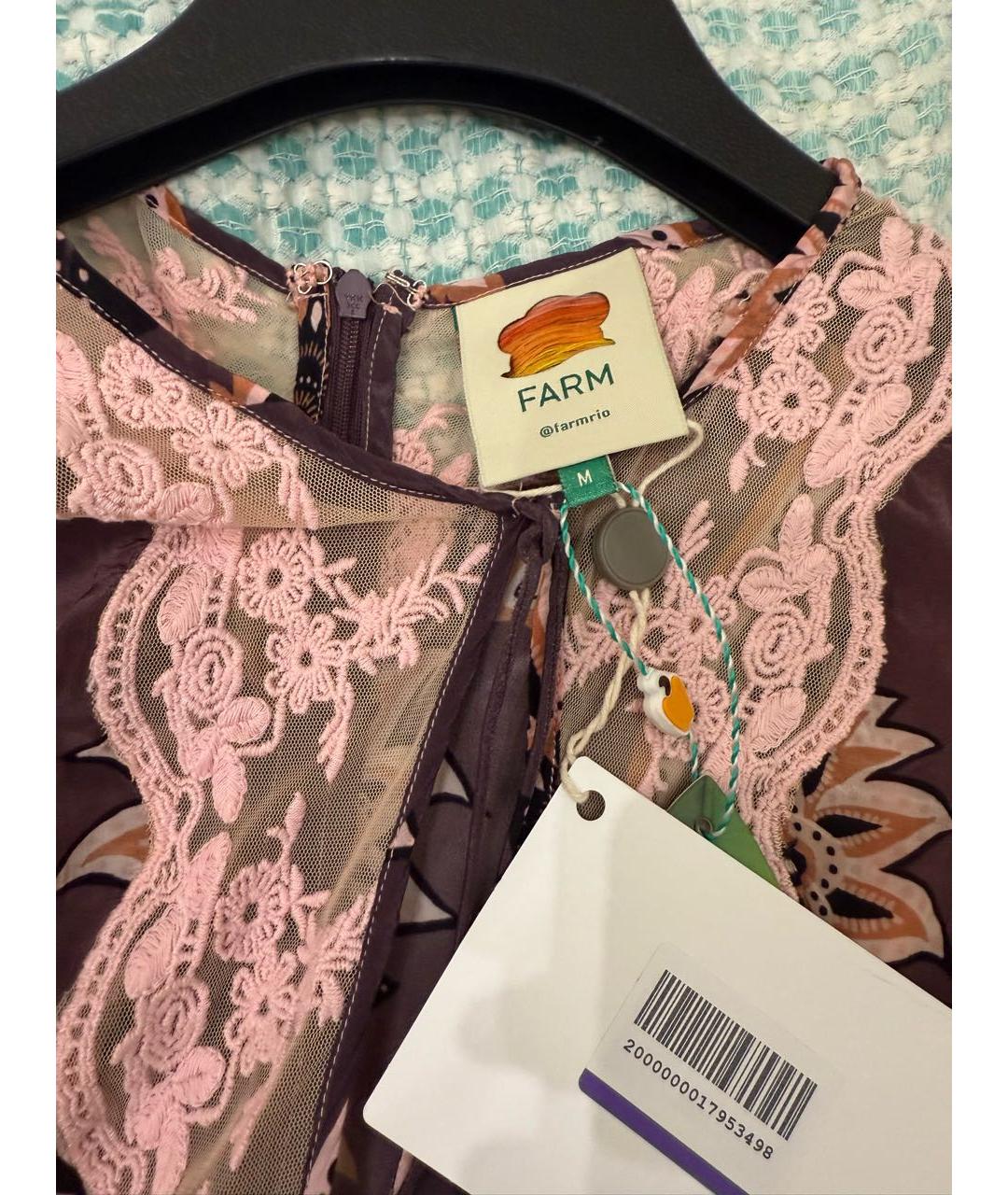 FARM RIO Мульти вискозное повседневное платье, фото 5