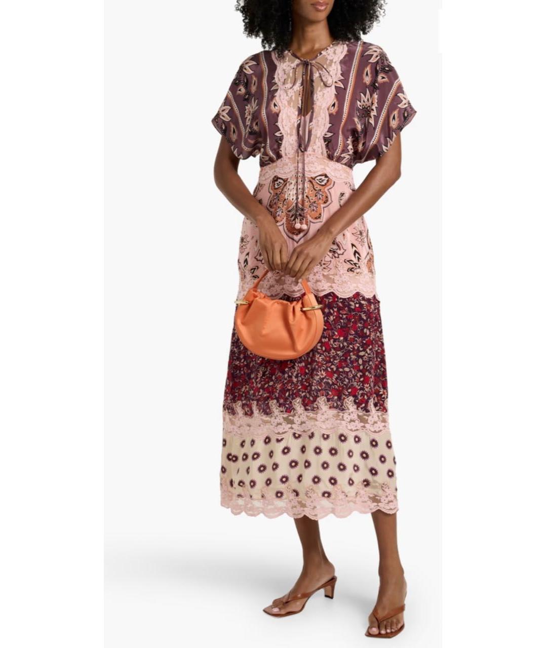 FARM RIO Мульти вискозное повседневное платье, фото 8