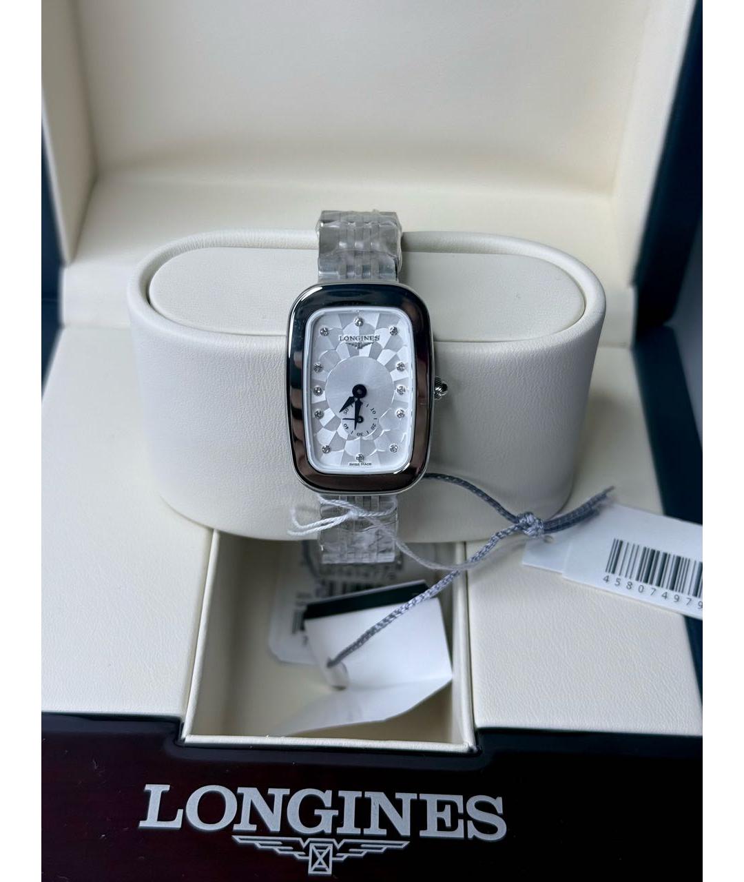 LONGINES Серебряные металлические часы, фото 6