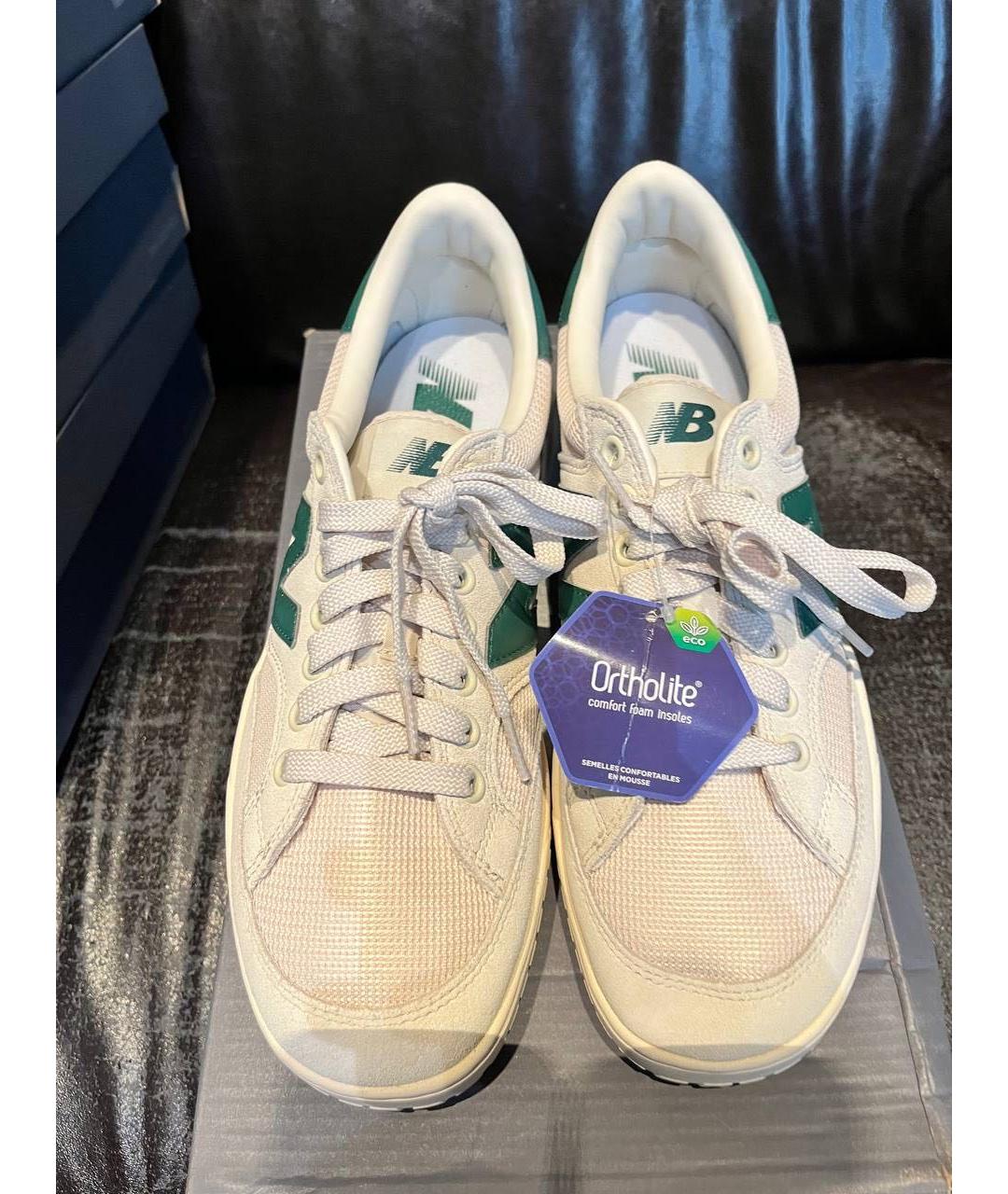 NEW BALANCE Бежевые текстильные кеды, фото 3