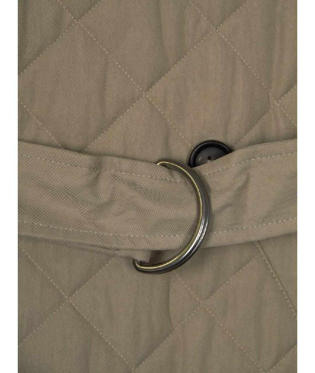 BRUNELLO CUCINELLI Бежевый хлопковый жилет, фото 7