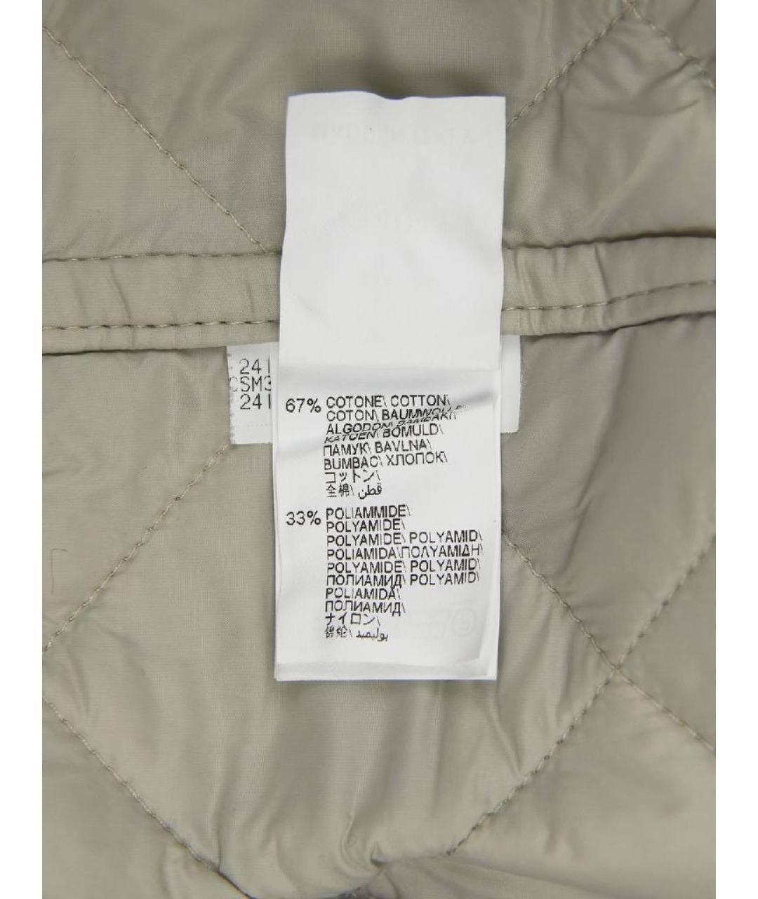 BRUNELLO CUCINELLI Бежевый хлопковый жилет, фото 3