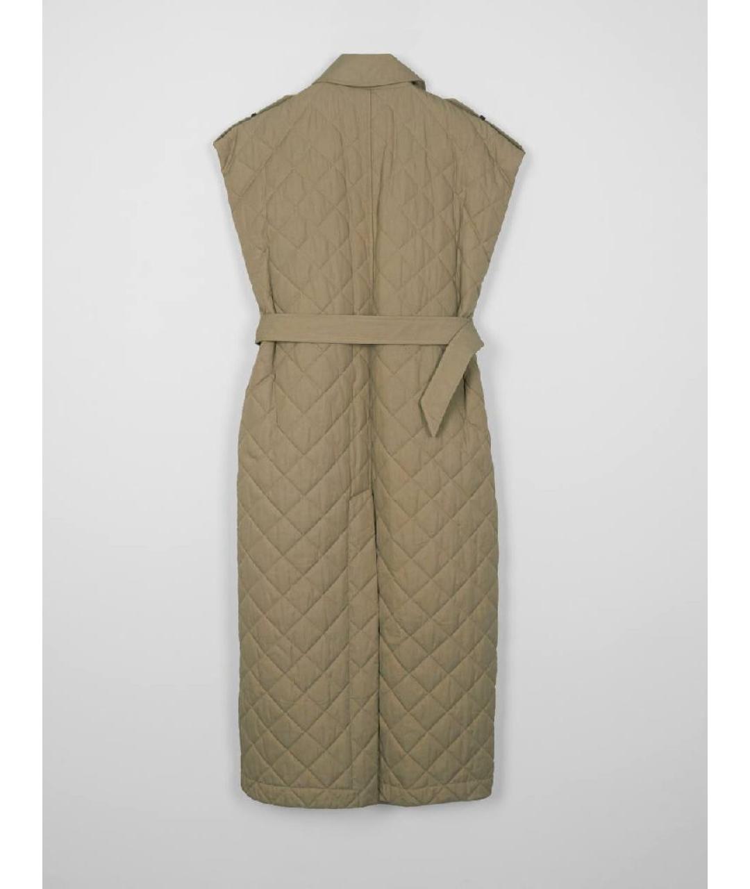 BRUNELLO CUCINELLI Бежевый хлопковый жилет, фото 2