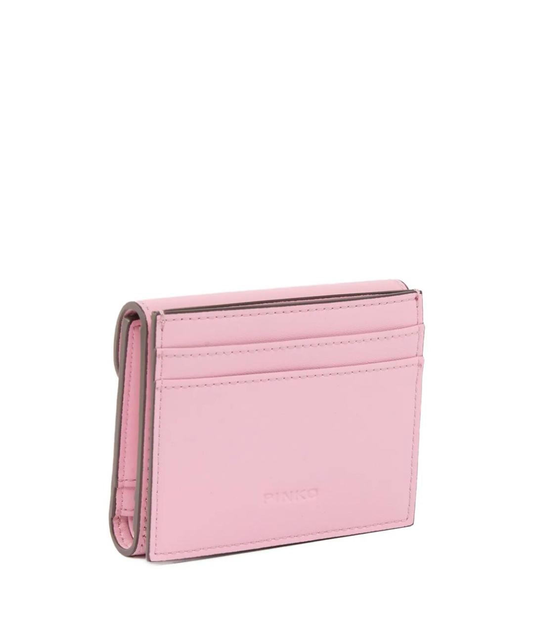 PINKO Розовый кожаный кошелек, фото 3