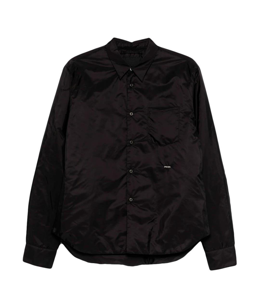 PRADA Черная кэжуал рубашка, фото 1