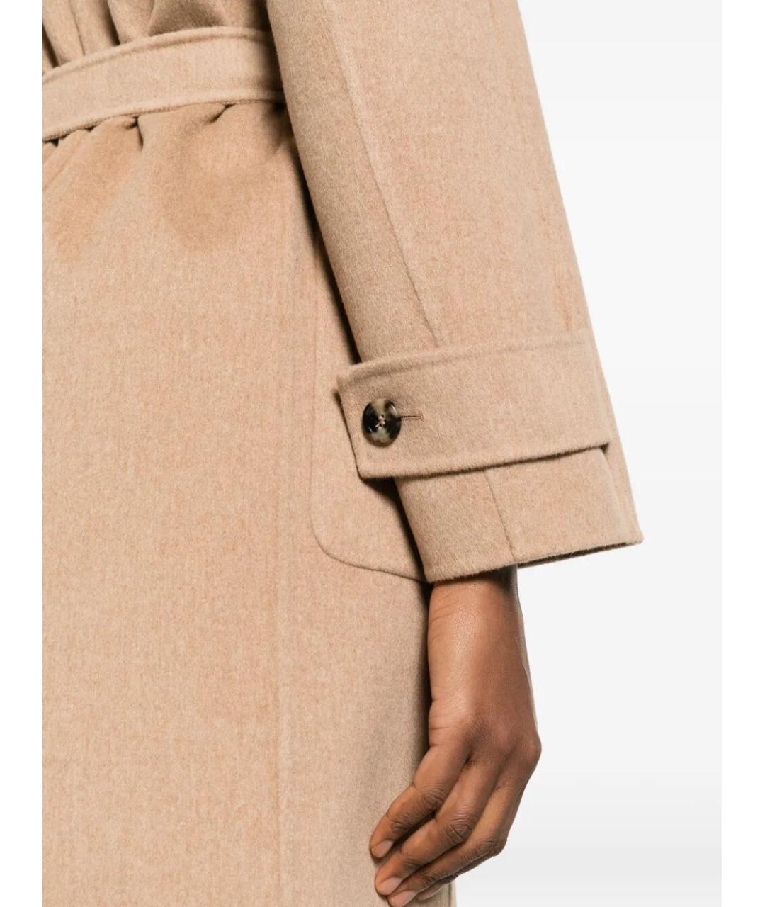 MAX MARA Бежевый кашемировый жакет/пиджак, фото 5