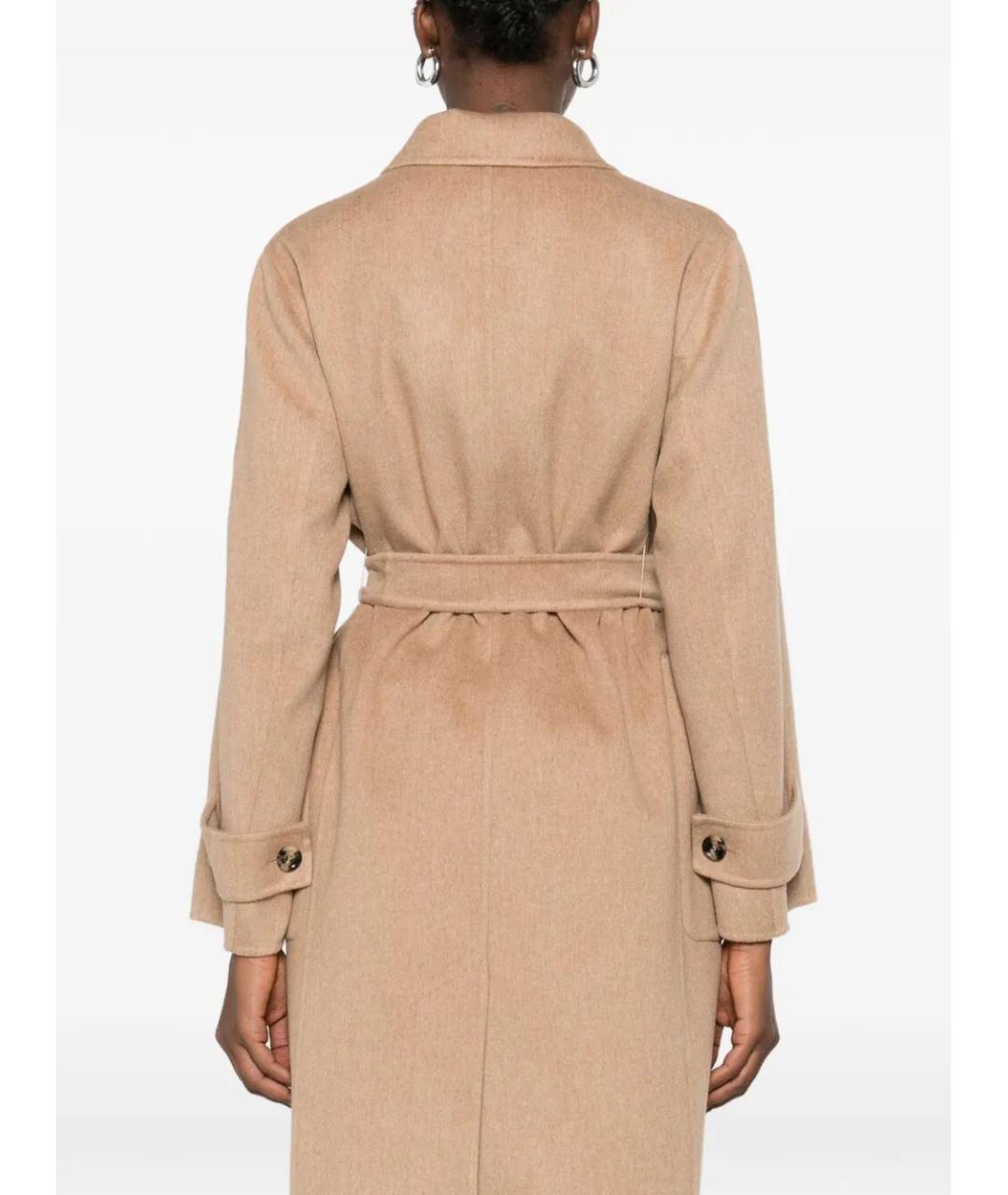 MAX MARA Бежевый кашемировый жакет/пиджак, фото 4