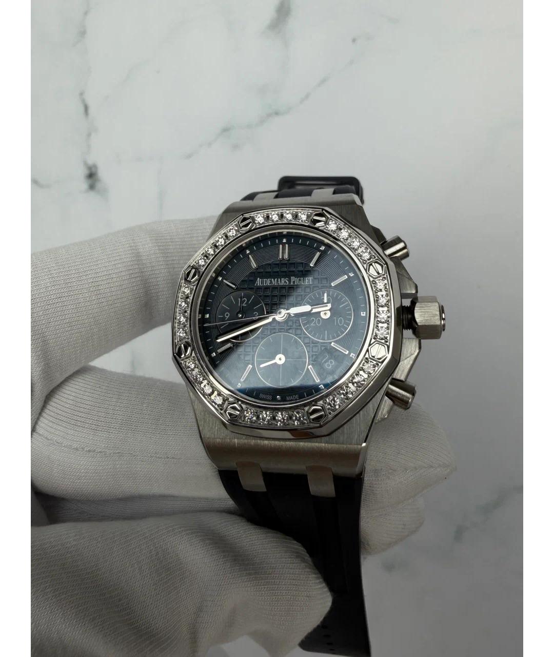 Audemars Piguet Синие металлические часы, фото 3