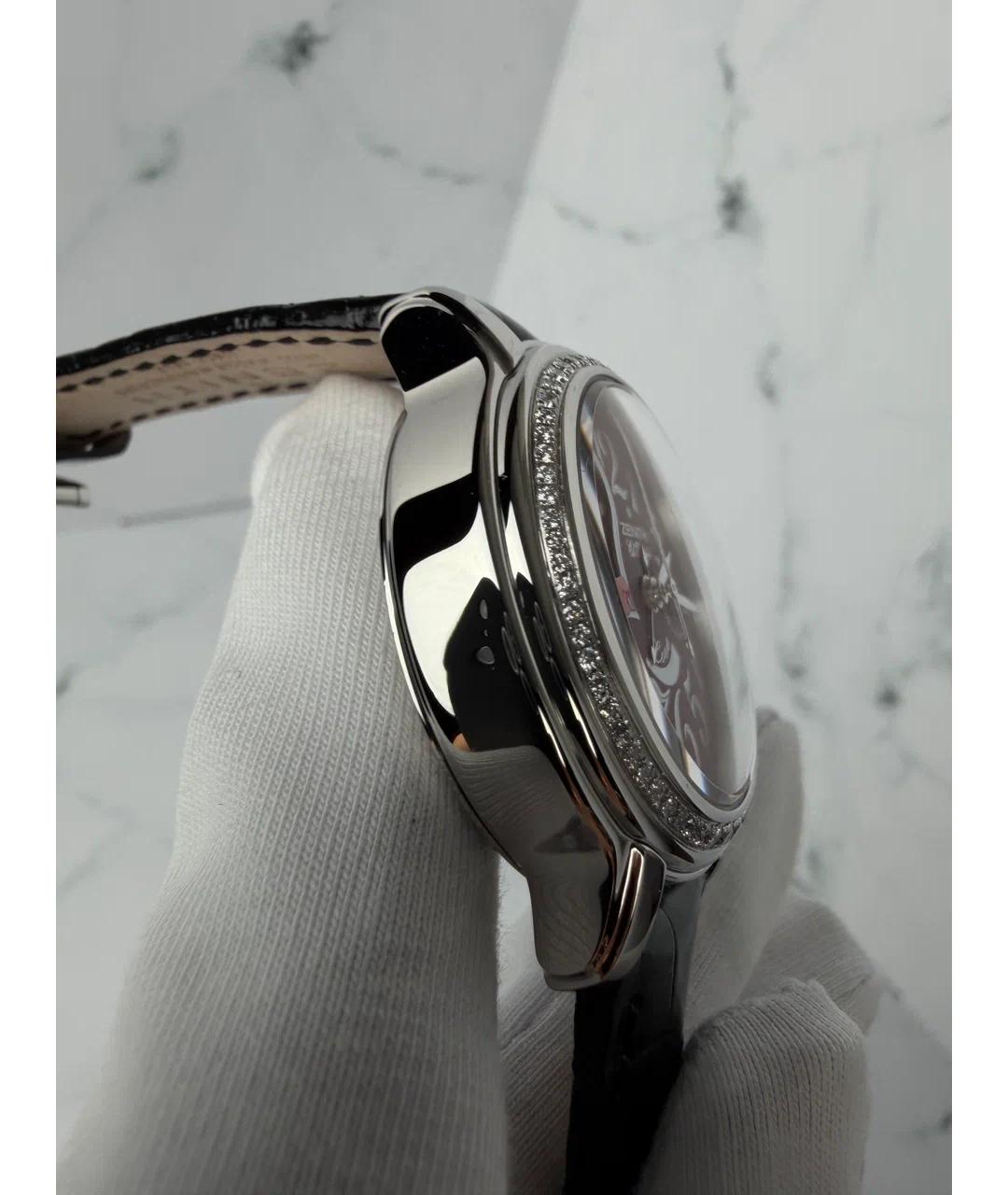 ZENITH Фиолетовые металлические часы, фото 5