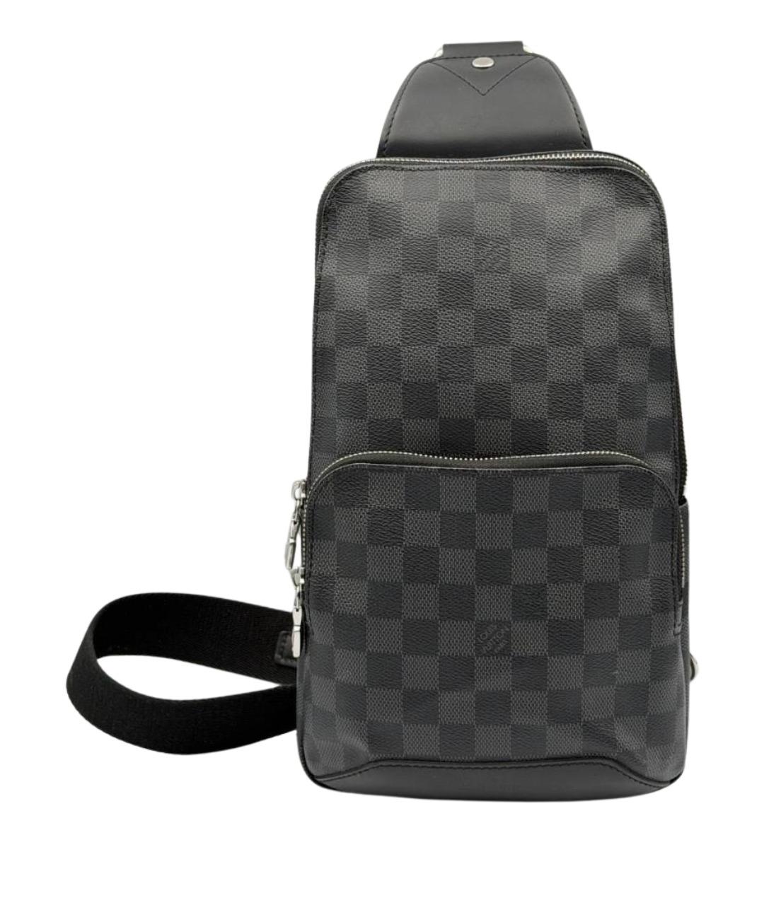 LOUIS VUITTON Серая сумка на плечо, фото 1