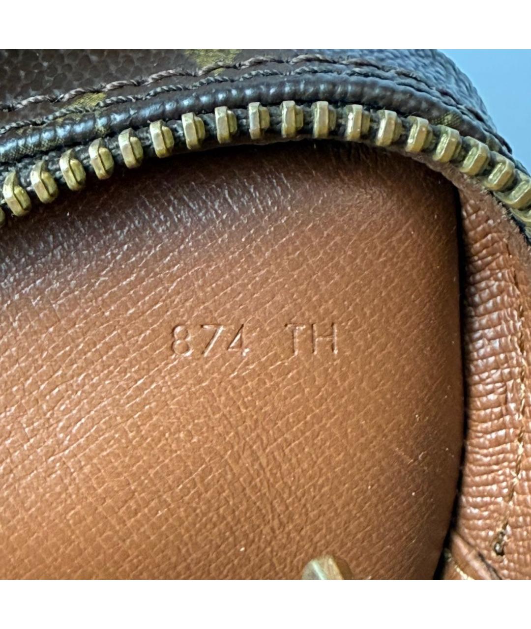 LOUIS VUITTON Кожаная сумка на плечо, фото 6