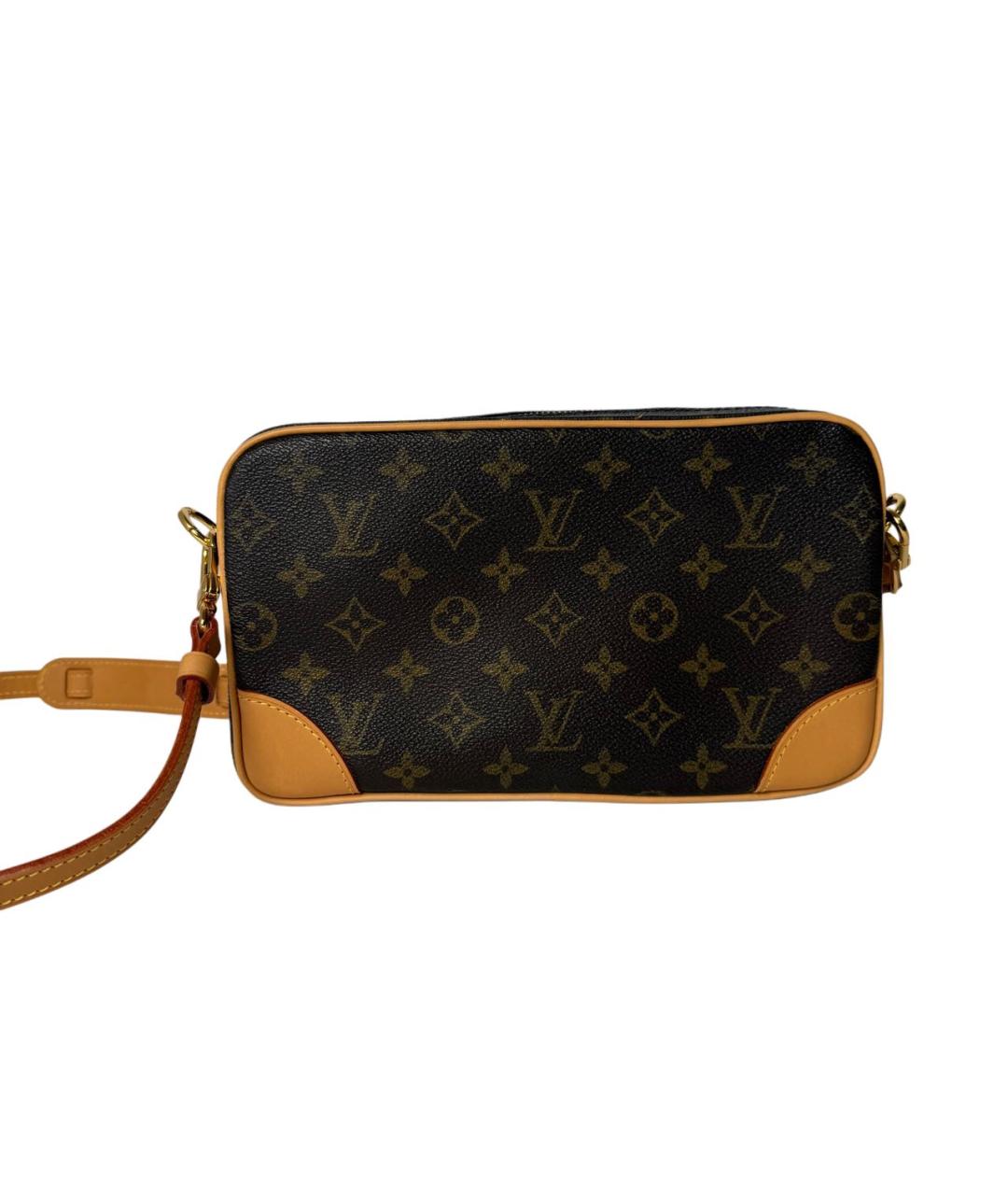 LOUIS VUITTON Кожаная сумка на плечо, фото 3