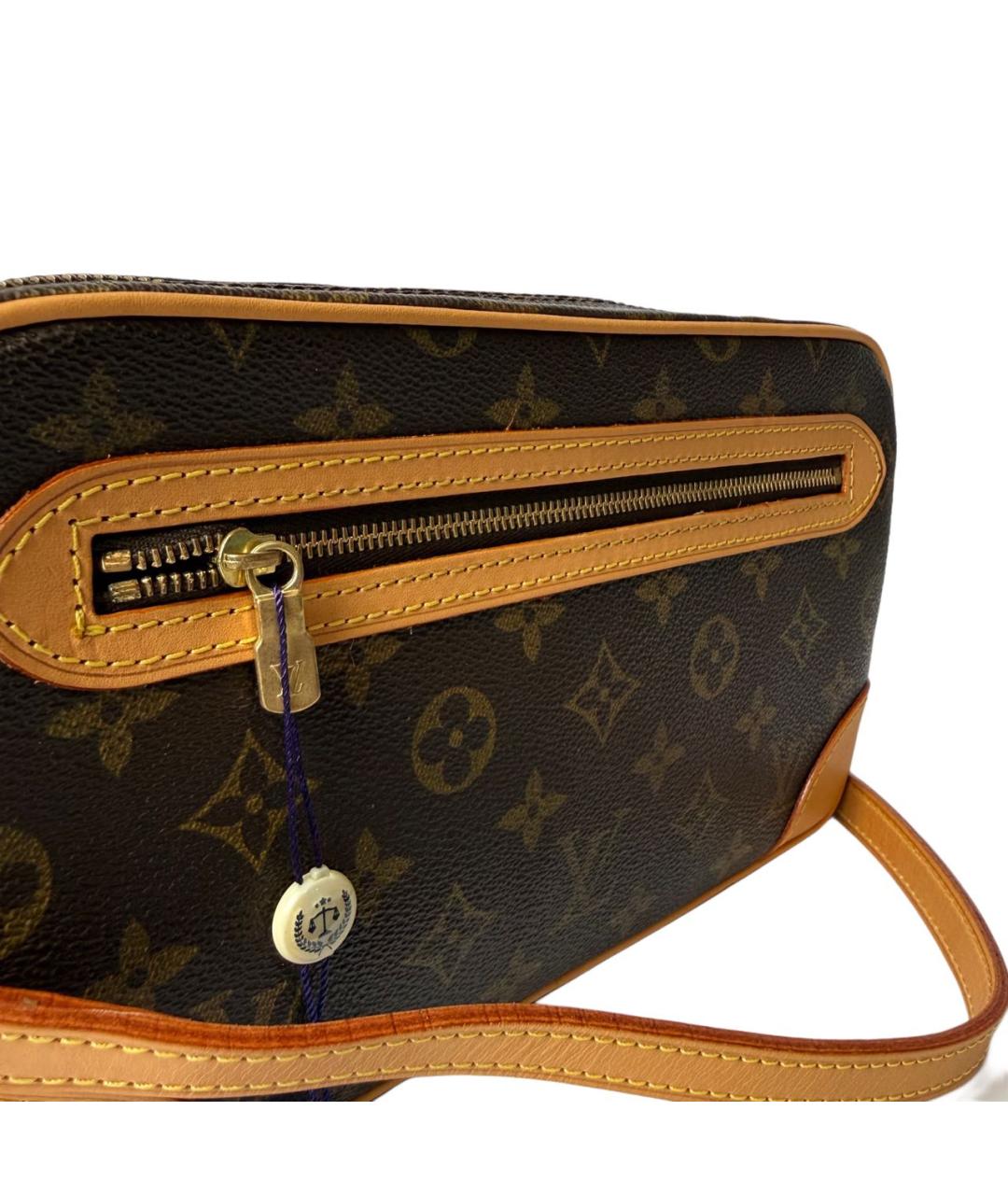 LOUIS VUITTON Кожаная сумка на плечо, фото 2