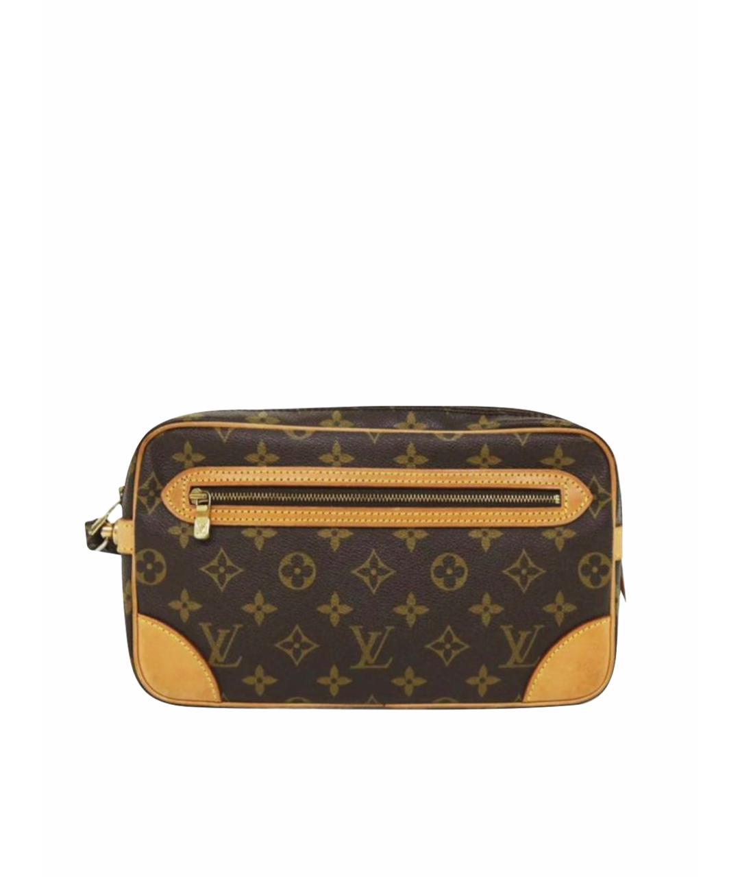 LOUIS VUITTON Кожаная сумка на плечо, фото 1