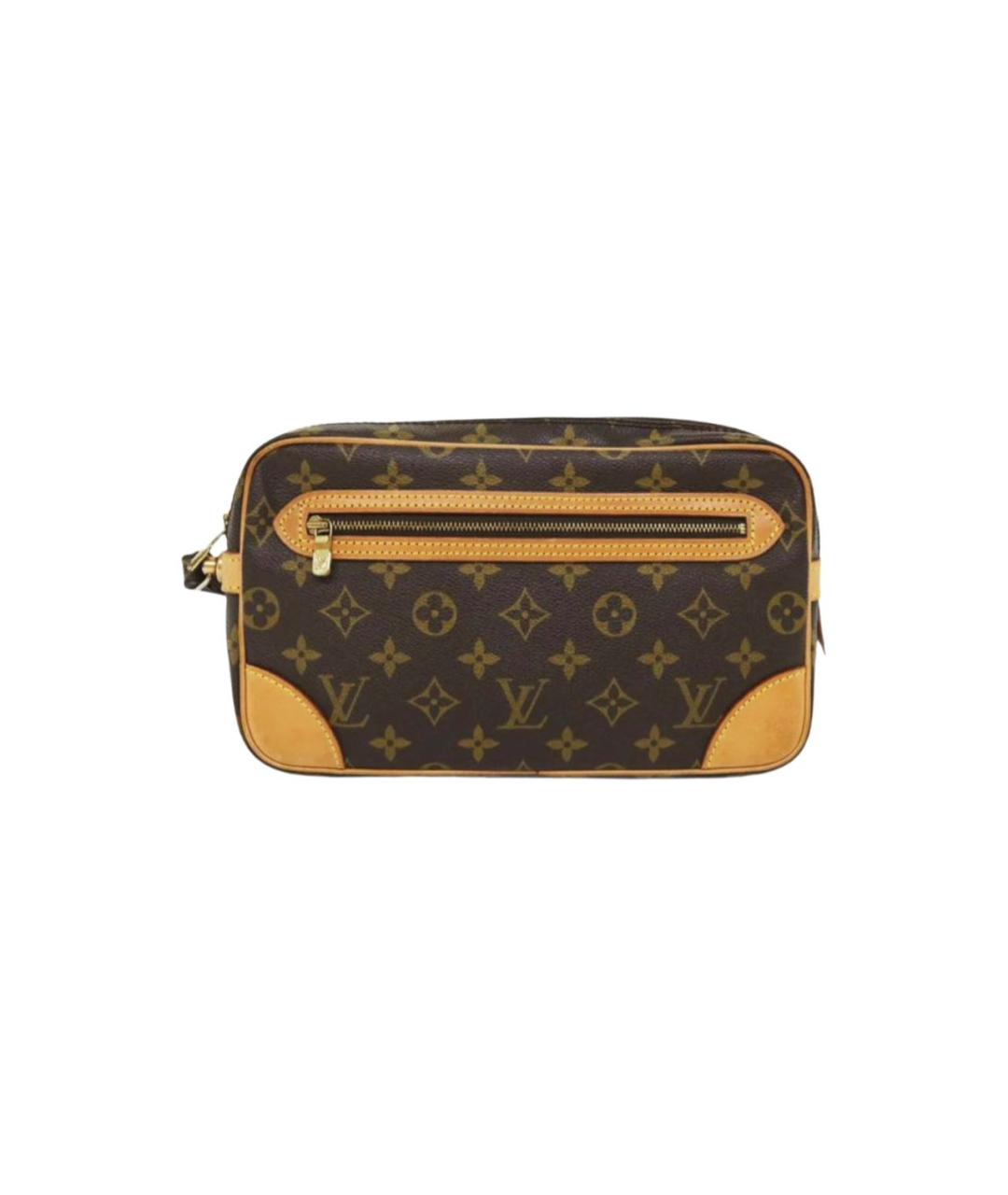 LOUIS VUITTON Кожаная сумка на плечо, фото 9