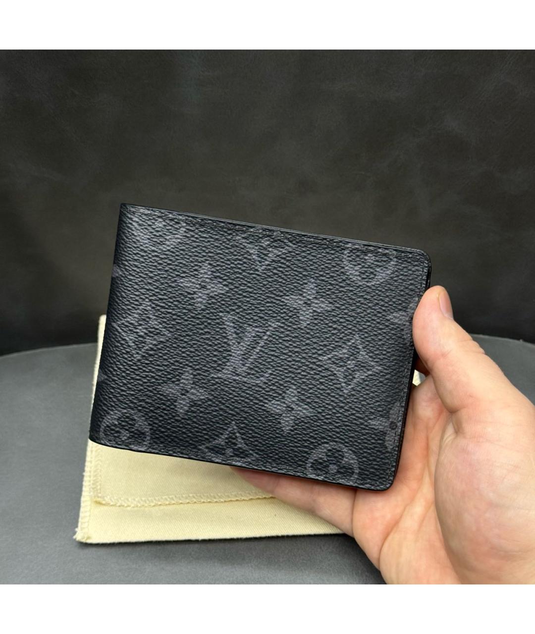 LOUIS VUITTON Черный кошелек, фото 2