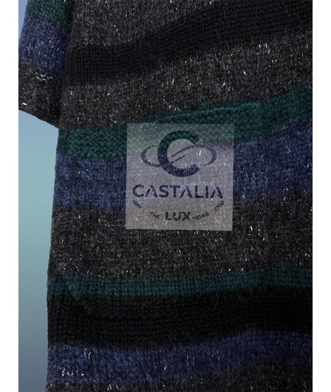 CHANEL Темно-синее кашемировое пальто, фото 7