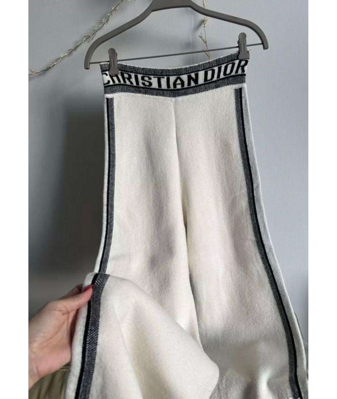 CHRISTIAN DIOR Бежевый кашемировый костюм с брюками, фото 3