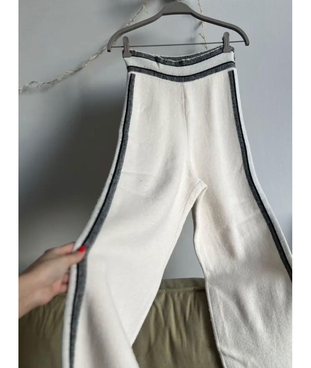 CHRISTIAN DIOR Бежевый кашемировый костюм с брюками, фото 4