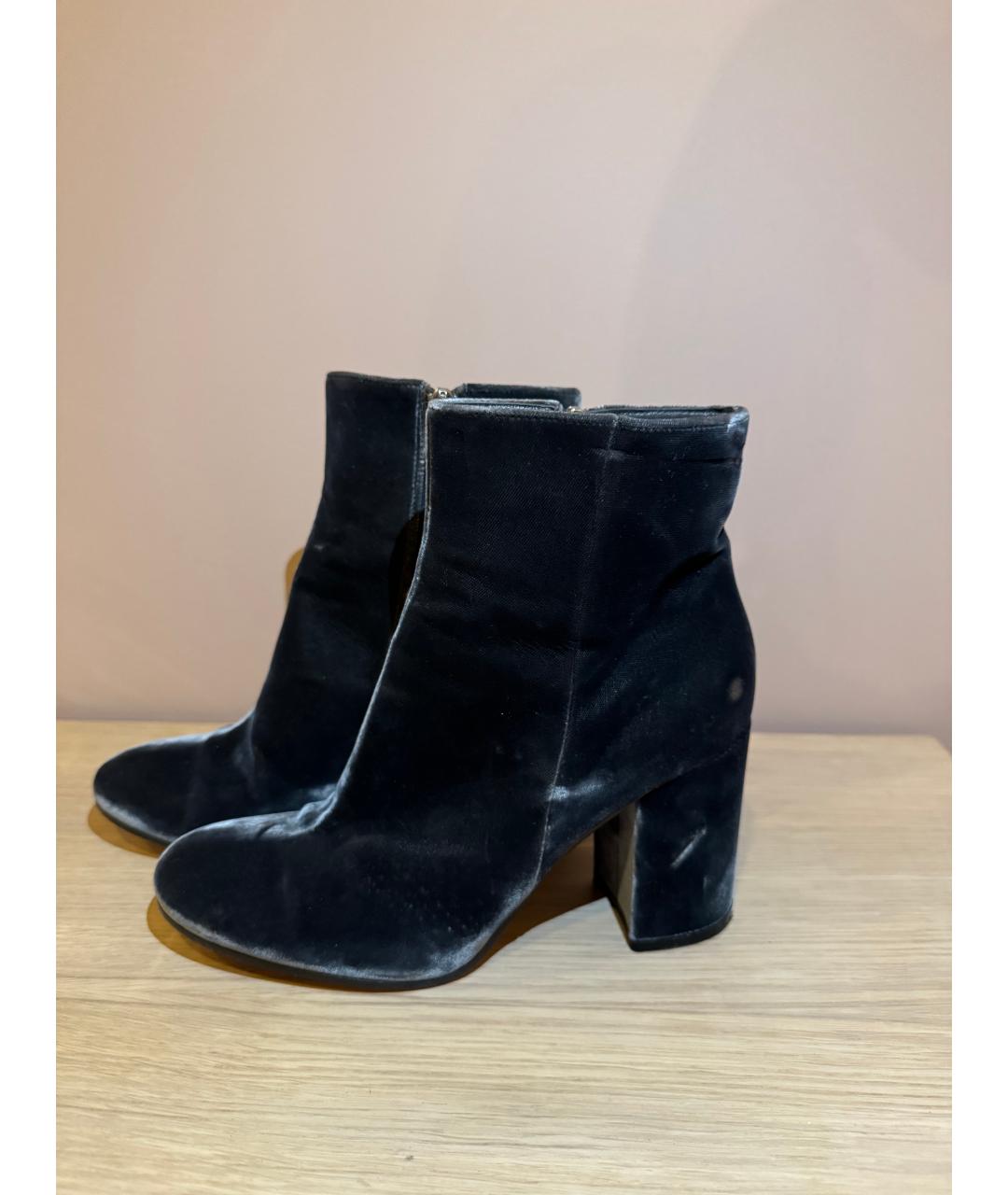 GIANVITO ROSSI Замшевые ботильоны, фото 6