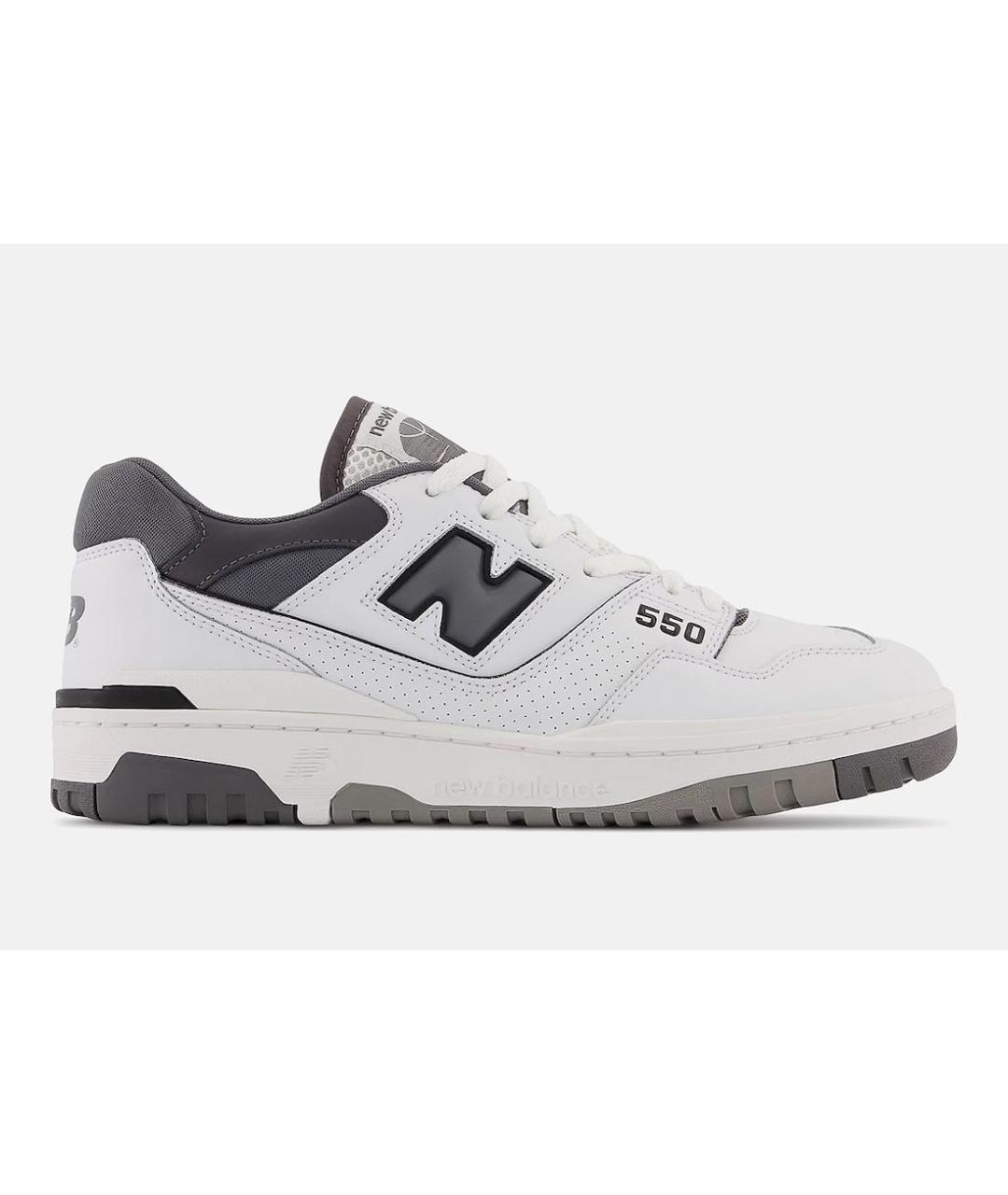 NEW BALANCE Белые кеды из искусственной кожи, фото 5