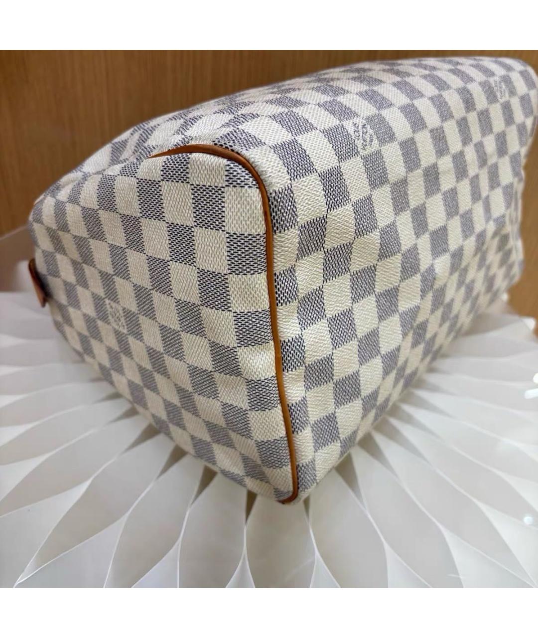 LOUIS VUITTON Бежевая сумка с короткими ручками, фото 8