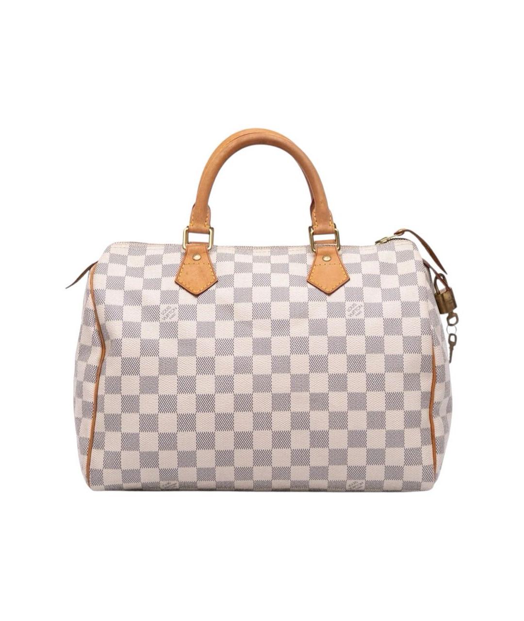 LOUIS VUITTON Бежевая сумка с короткими ручками, фото 9