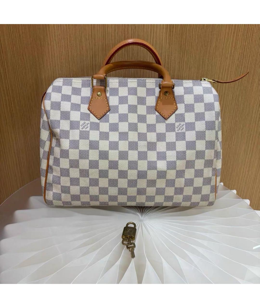 LOUIS VUITTON Бежевая сумка с короткими ручками, фото 2