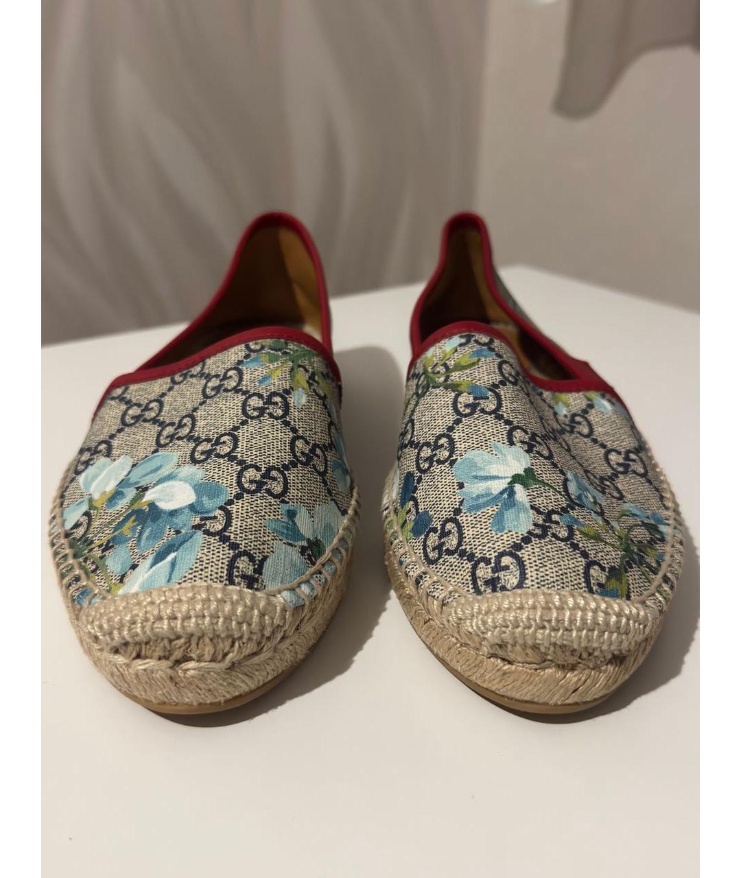 GUCCI Кожаные эспадрильи, фото 2