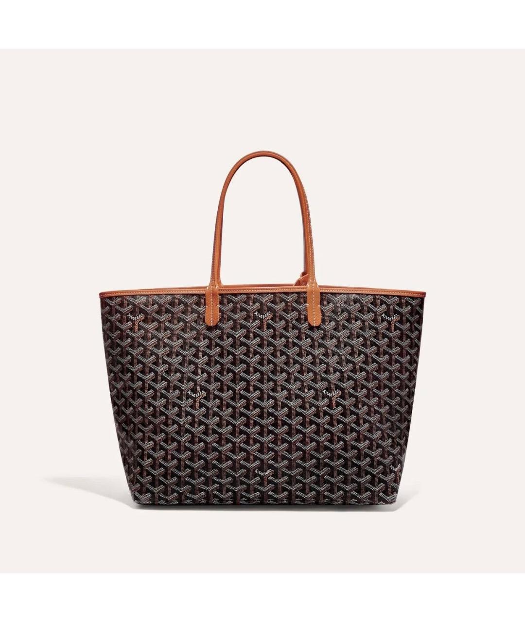 GOYARD Коричневая сумка тоут, фото 3