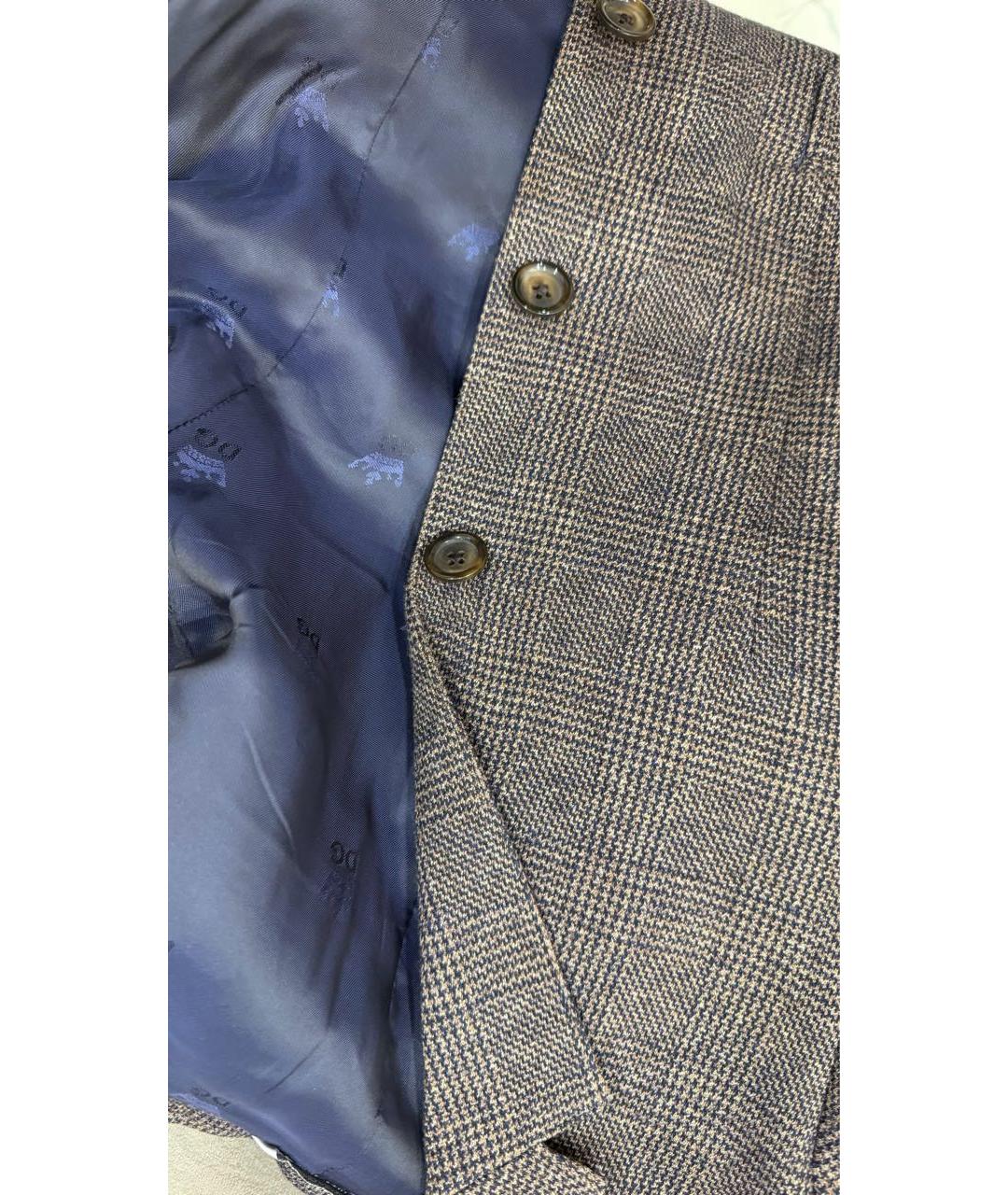 DOLCE&GABBANA Коричневый шерстяной жакет / жилет, фото 6