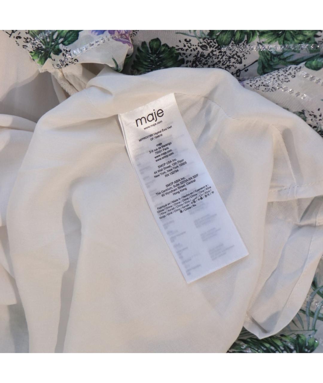 MAJE Мульти вискозное повседневное платье, фото 8