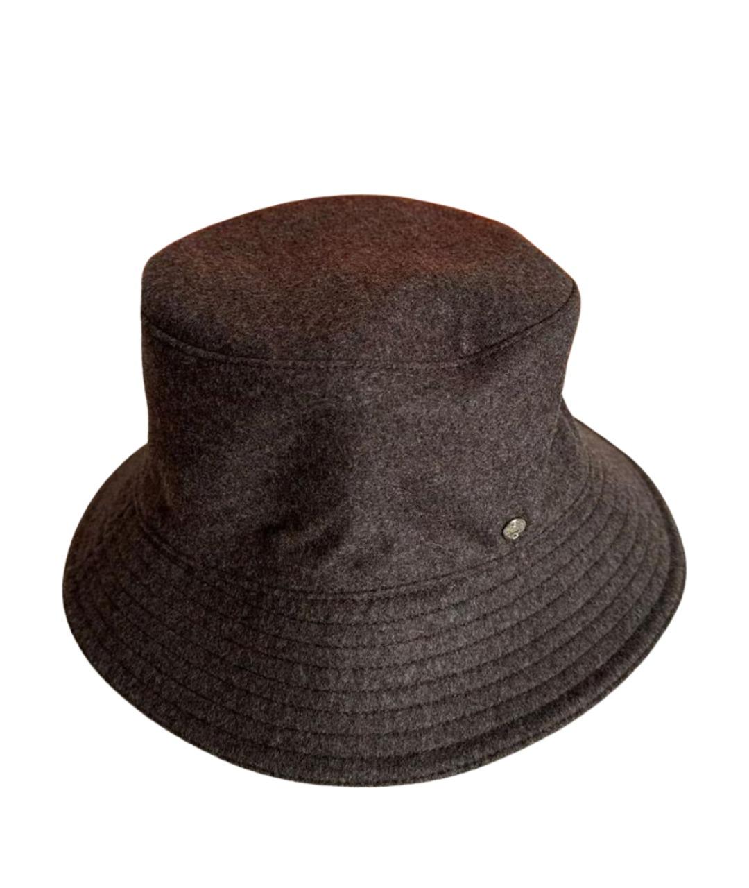 HERMES Коричневая панама, фото 1