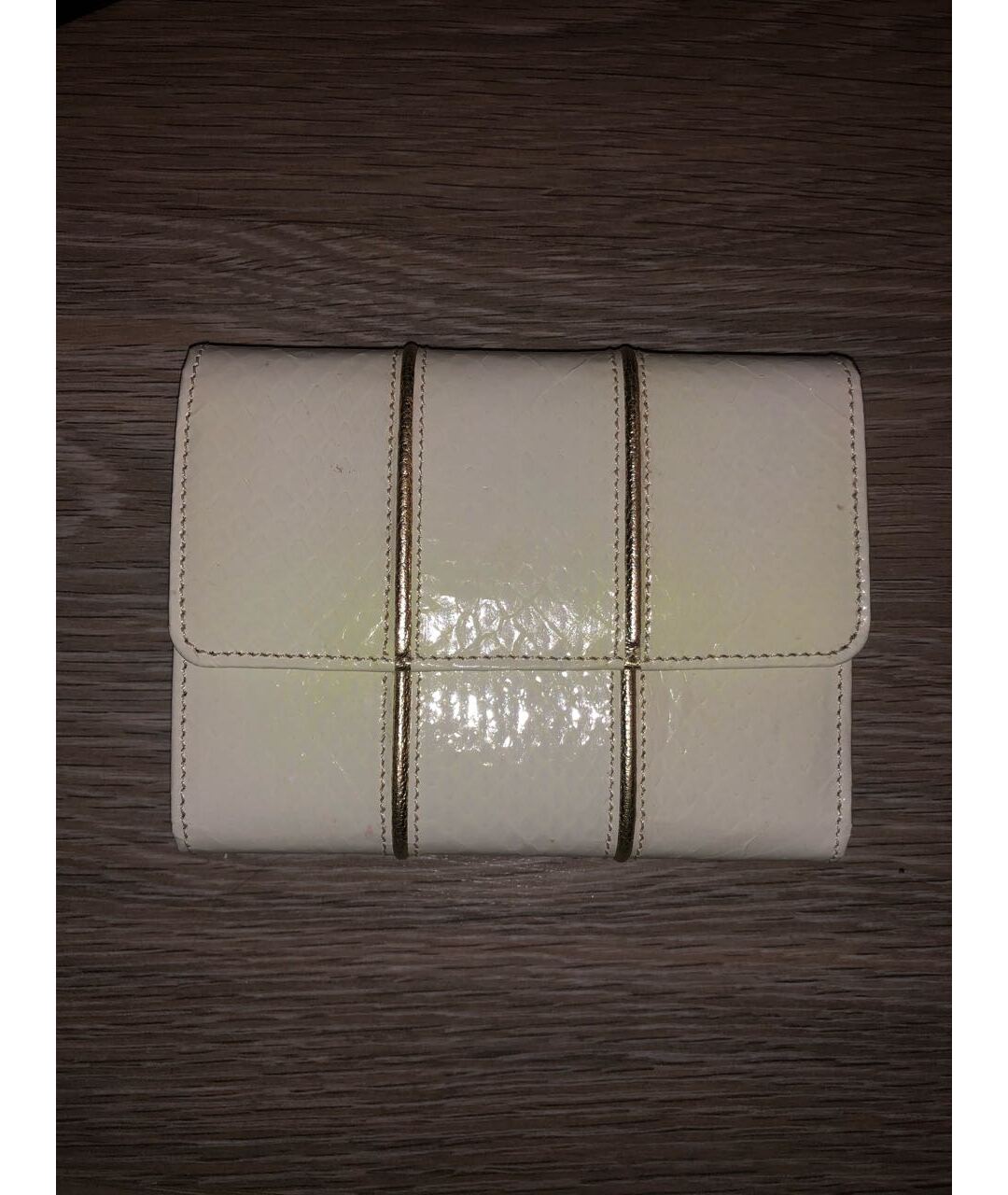ESCADA Белый кожаный кошелек, фото 7
