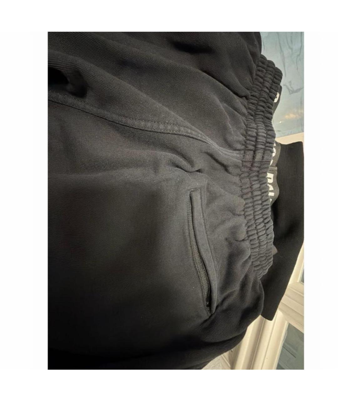 BALENCIAGA Черные спортивные брюки и шорты, фото 3